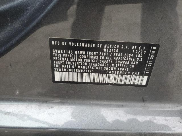 3VWBM7BU9RM021121 Volkswagen tsi