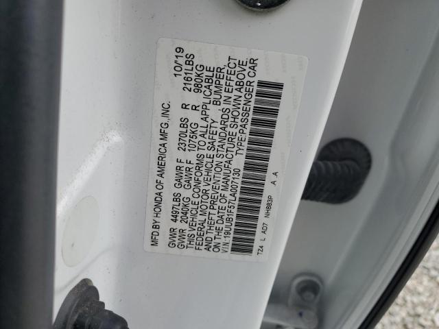 19UUB1F57LA007130 Acura TLX TECHNO