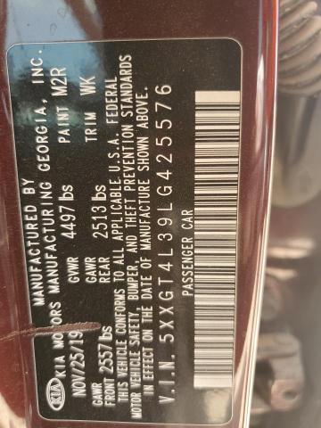 5XXGT4L39LG425576 KIA gdi