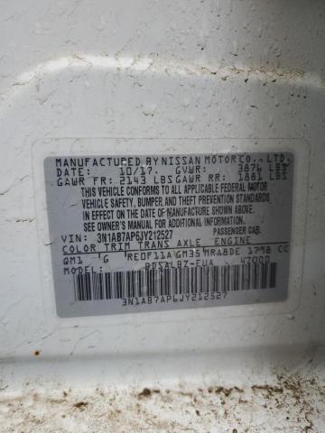 3N1AB7AP6JY212527 Nissan 2018