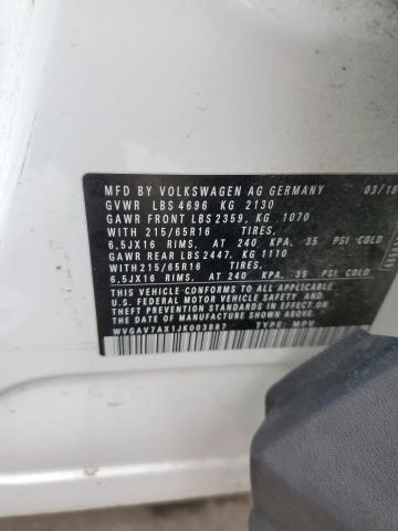 WVGAV7AX1JK003887 Volkswagen TIGUAN LIM
