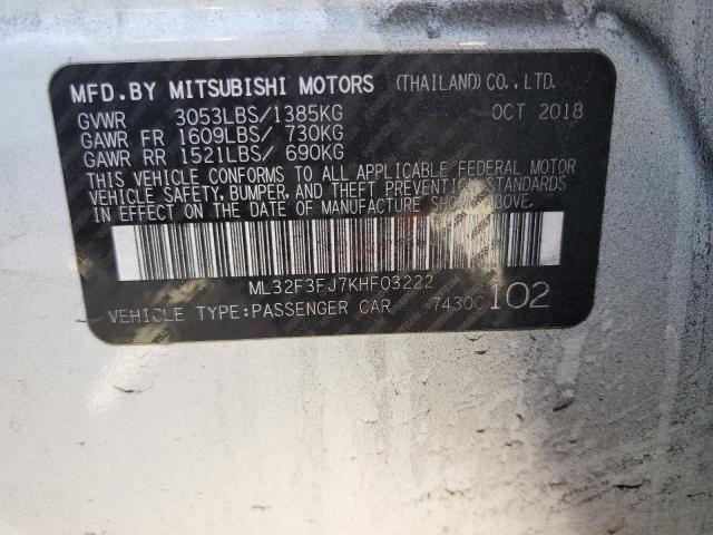 ML32F3FJ7KHF03222 Mitsubishi MIRAGE G4