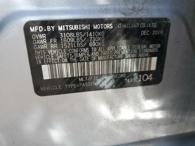 ML32F3FJ2KHF08280 Mitsubishi MIRAGE G4