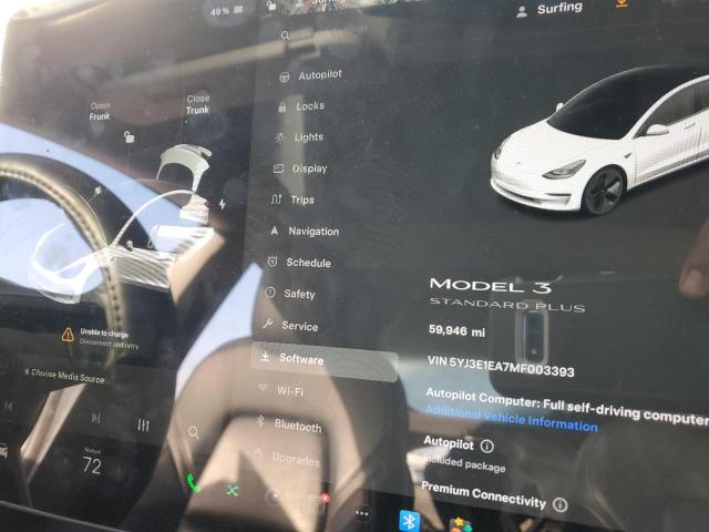 5YJ3E1EA7MF003393 Tesla 2021