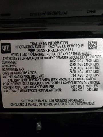 1GNSKRKL1PR486751 Chevrolet l87