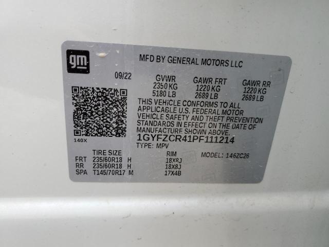 1GYFZCR41PF111214 Cadillac lsy