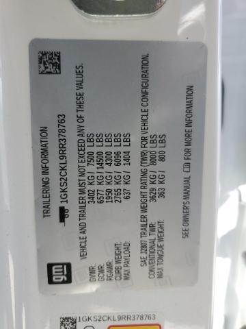 1GKS2CKL9RR378763 GMC Yukon At4