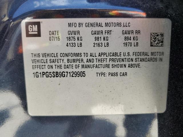1G1PG5SB9G7129905 Chevrolet CRUZE LIMI
