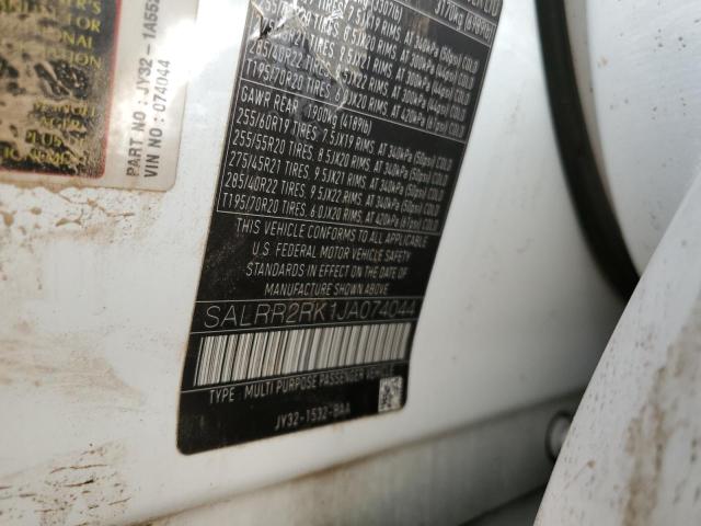 SALRR2RK1JA074044 Land Rover Discovery