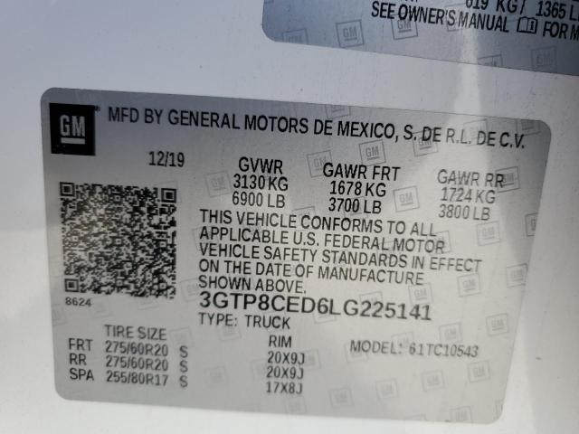 3GTP8CED6LG225141 GMC SIERRA C15