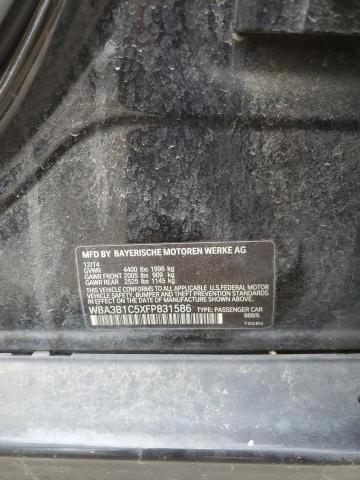 WBA3B1C5XFP831586 BMW 320 I