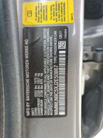 WMWLN9C5XJ2E50867 Mini COOPER S C