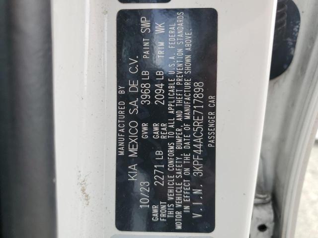 3KPF44AC5RE717898 KIA FORTE GT