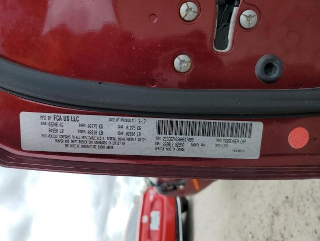 2C3CDZAG9HH617099 Dodge Challenger