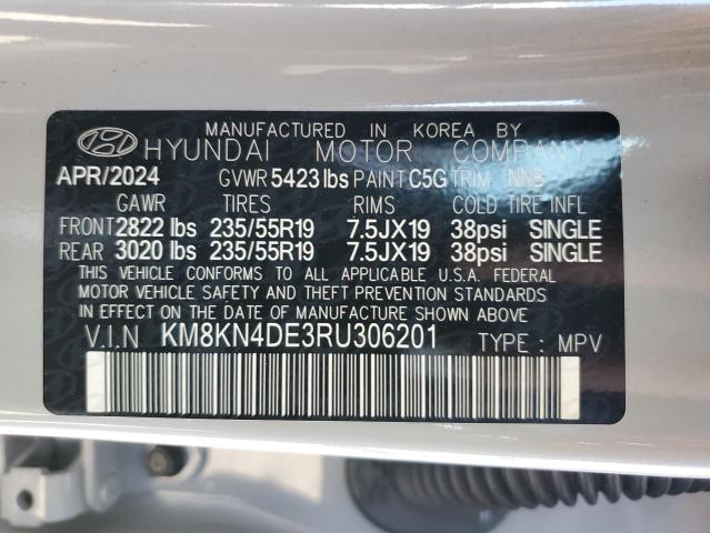 KM8KN4DE3RU306201 Hyundai 2024