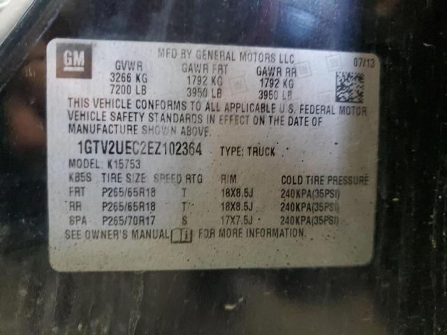 1GTV2UEC2EZ102364 GMC SIERRA K15