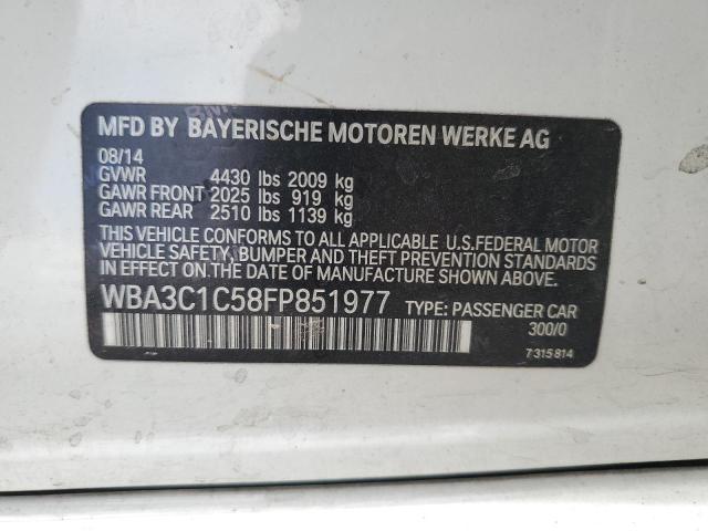 WBA3C1C58FP851977 BMW 328 I SULE