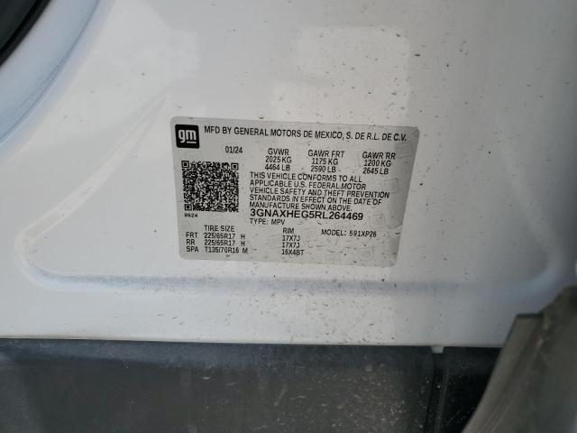 3GNAXHEG5RL264469 Chevrolet lsd
