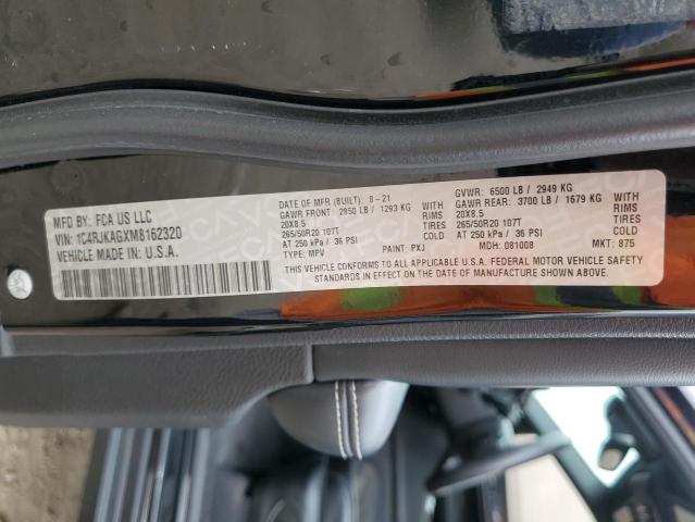 1C4RJKAGXM8162320 Jeep 2021