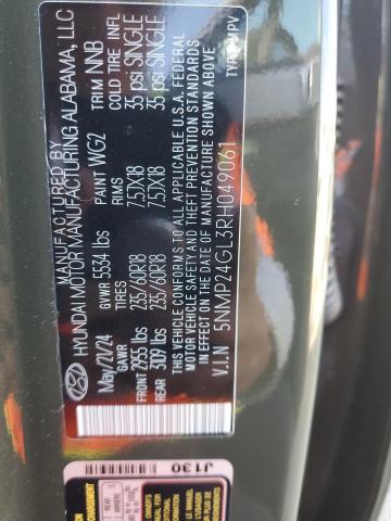 5NMP24GL3RH049061 Hyundai SANTA FE S
