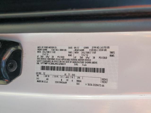 1FTMF1CB6JKC25631 Ford 3.3l tivct