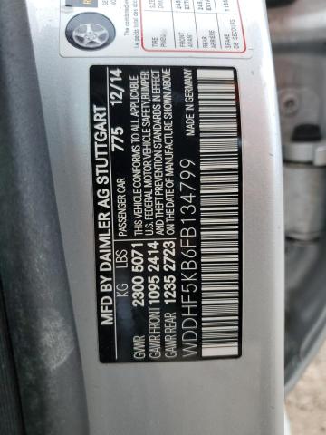 WDDHF5KB6FB134799 Mercedes-Benz E-Class
