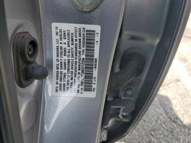 19XFC1F39KE212334 Honda CIVIC EX