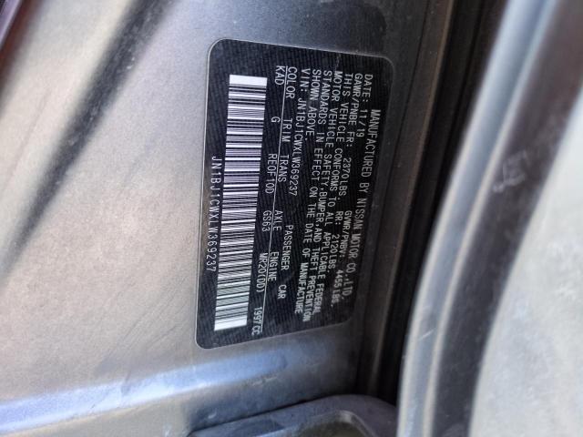 JN1BJ1CWXLW369237 Nissan ROGUE SPOR