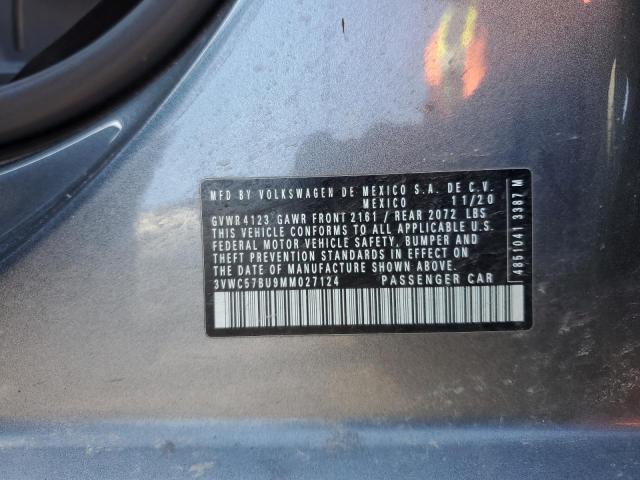 3VWC57BU9MM027124 Volkswagen tsi