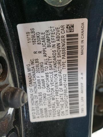 2HGFC2F66LH514932 Honda k20c2