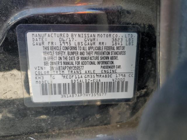 3N1AB7AP7HY359577 Nissan Sentra