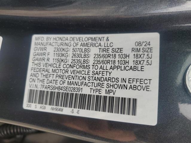 7FARS6H84SE028391 Honda lfc3