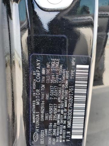 KM8JB3DE7RU301761 Hyundai TUCSON SEL