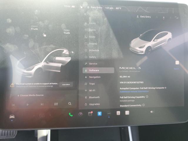 5YJ3E1EA1KF327193 Tesla MODEL 3