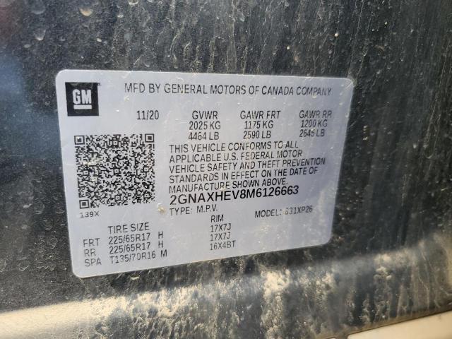 2GNAXHEV8M6126663 Chevrolet EQUINOX LS