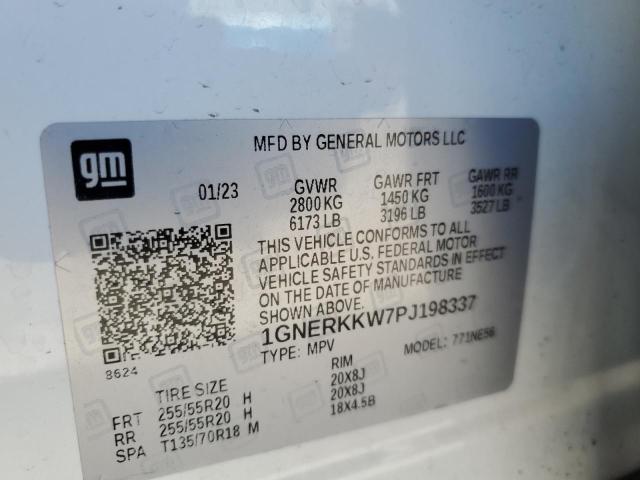 1GNERKKW7PJ198337 Chevrolet lfy