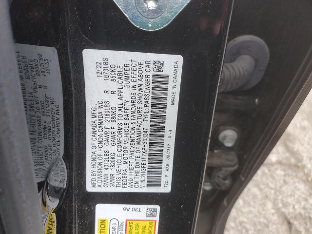 2HGFE1F7XPH303347 Honda l15b7