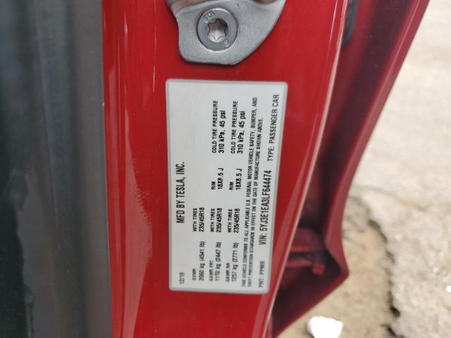 5YJ3E1EA3LF644474 Tesla 2020