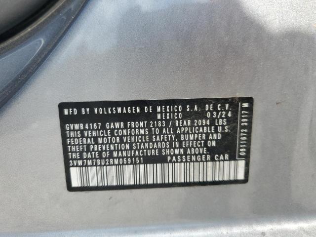 3VW7M7BU2RM059151 Volkswagen tsi