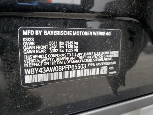 WBY43AW08PFP65503 BMW I4 Edrive
