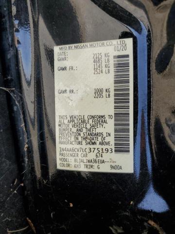 1N4AA6CV7LC375193 Nissan 2020