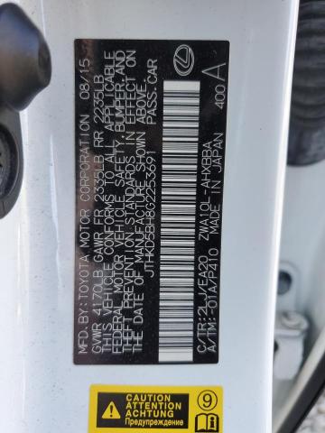 JTHKD5BH8G2253691 Lexus 2zr-fxe+3jm