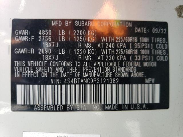 4S4BTANC0P3121382 Subaru na, u5