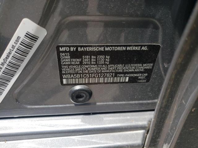 WBA5B1C51FG127821 BMW 535 I