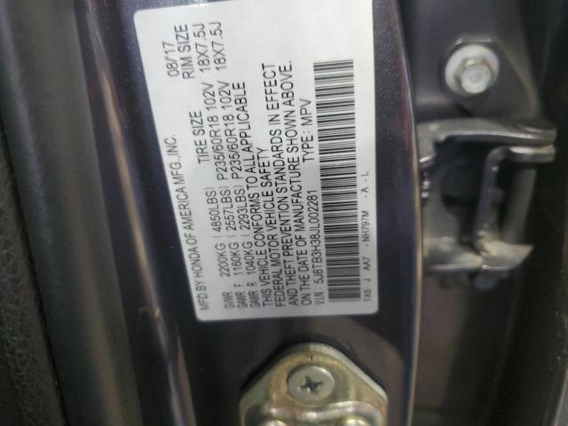 5J8TB3H38JL002281 Acura RDX