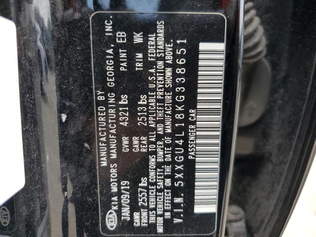 5XXGU4L18KG338651 KIA t-gdi