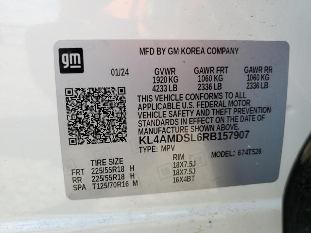 KL4AMDSL6RB157907 Buick ENCORE GX