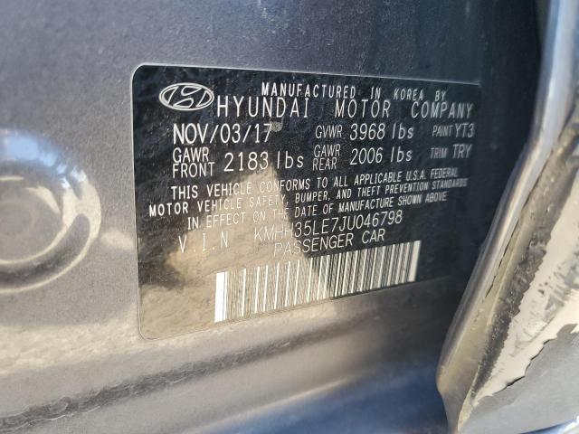 KMHH35LE7JU046798 Hyundai gdi nu