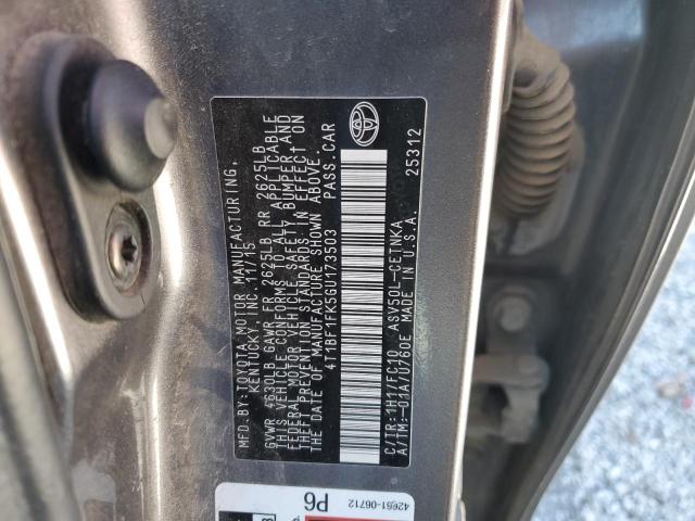 4T1BF1FK5GU173503 Toyota 2ar-fe