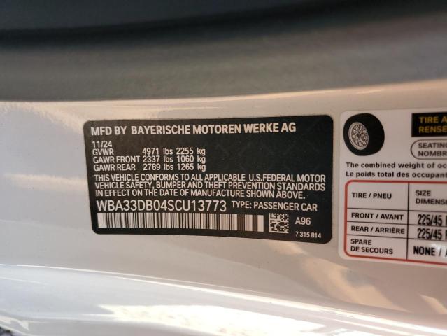 WBA33DB04SCU13773 BMW 430I